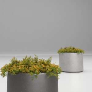 Magourban - 69 planter with Flowers 1